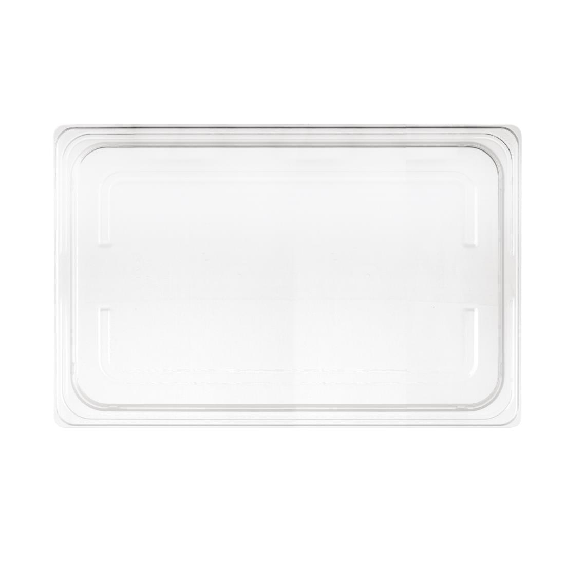 Nisbets Essentials polypropyleen 1/1 gastronorm deksel transparant