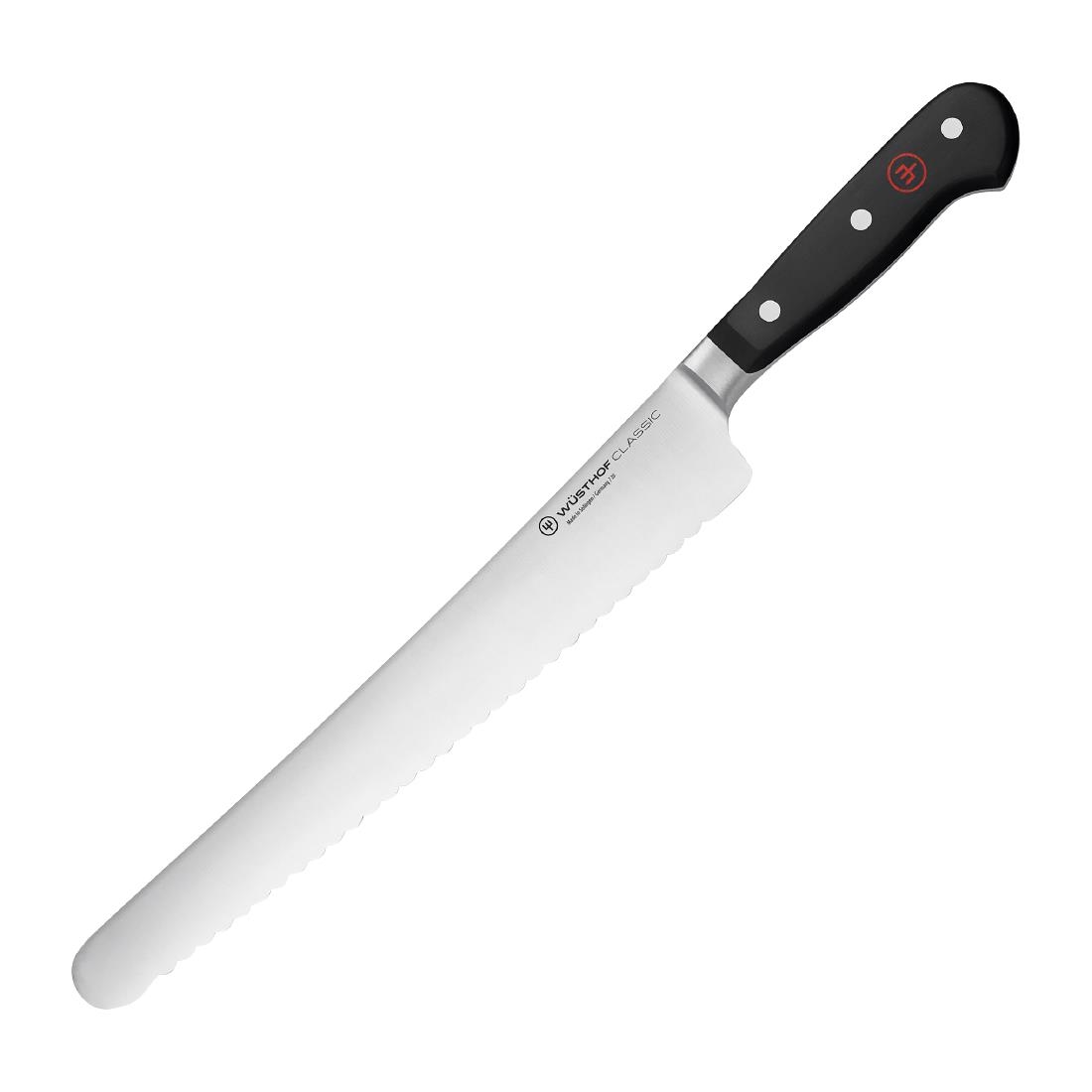 Wusthof Classic Supersnijder met Golvende Rand 26.7cm