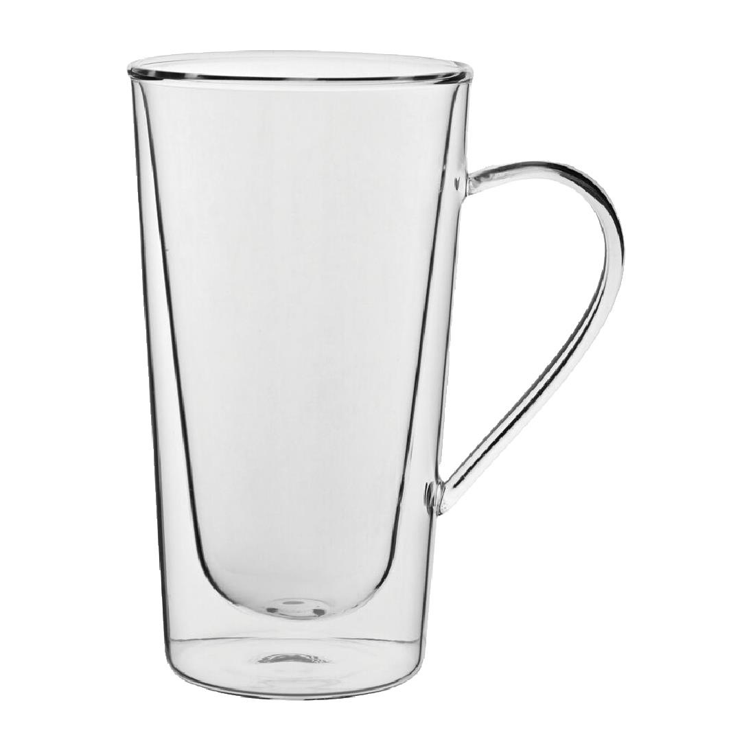 Utopia Dubbelwandige Latte met Hoog Handvat 34cl (6 stuks)