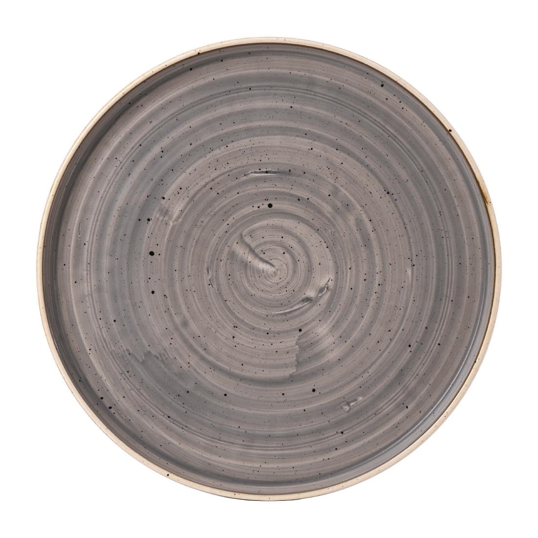 Churchill Stonecast Grey Bord met Opstaande Rand