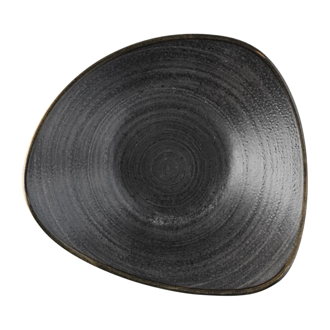Churchill Stonecast Raw Lotus Black Schalen 229mm (12 stuks)