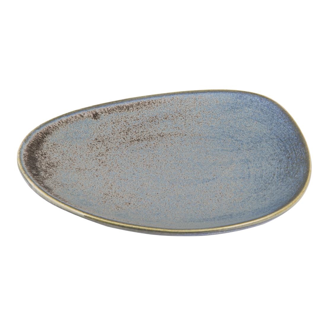 Olympia Ember Blauwe Driehoekige Borden