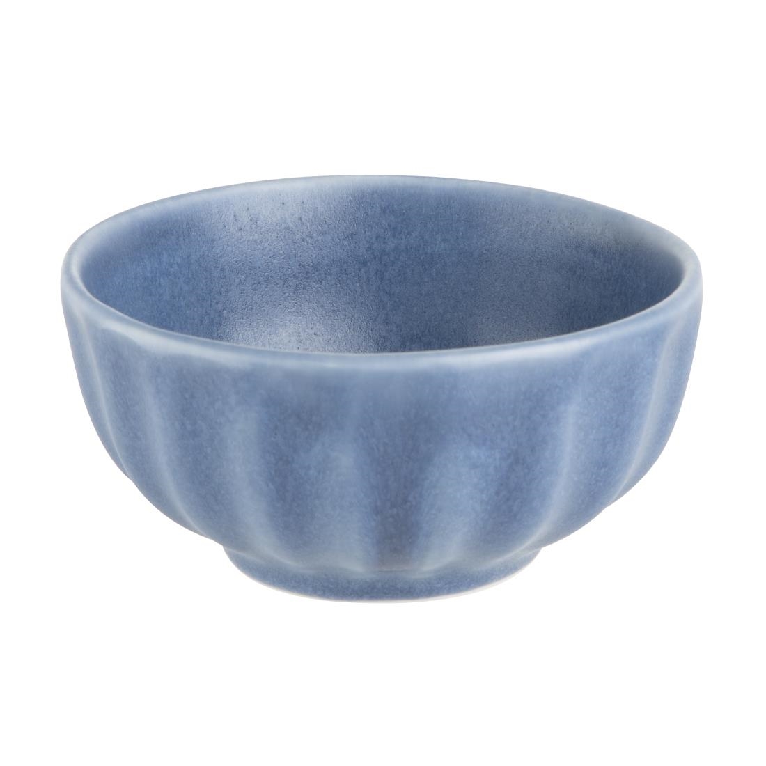 Olympia Corallite Diepe Kommen Blauw 105mm (12 stuks)