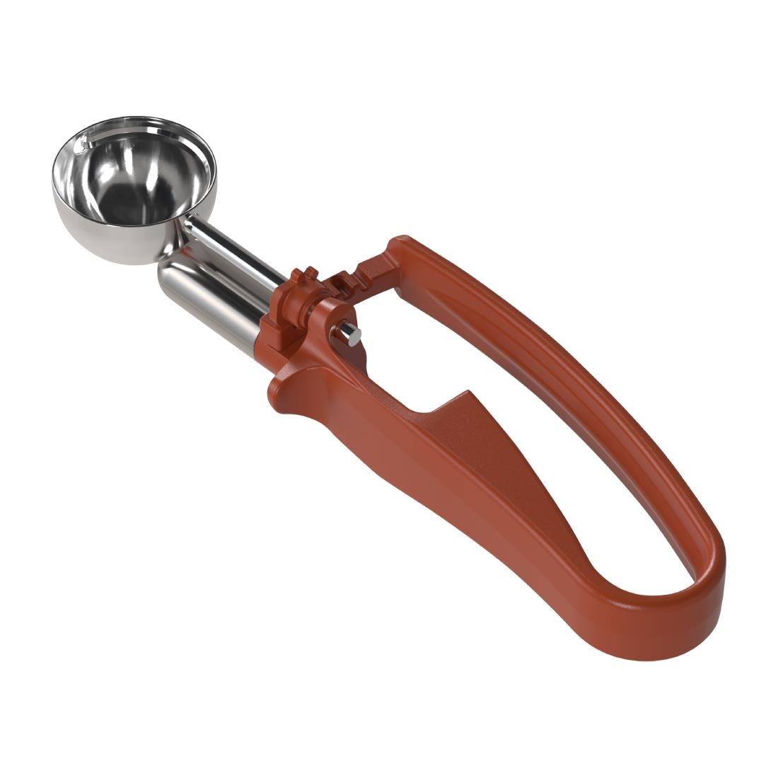 Bonzer Unigrip portioneerlepel terracotta 19ml maat 50