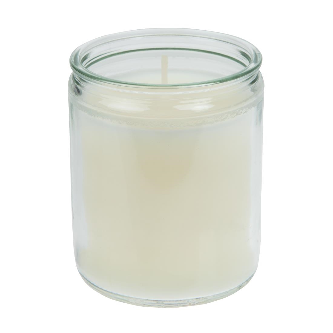 Bolsius Starlight kaars in glas wit (8 stuks)