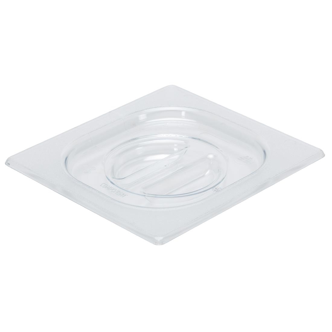 Gastro M polycarbonaat gastronorm deksel GN 1/6