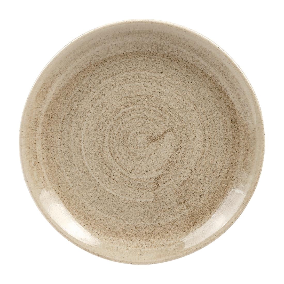 Churchill Stonecast Patina Antique Taupe Coupe Evolve Coupe Bord