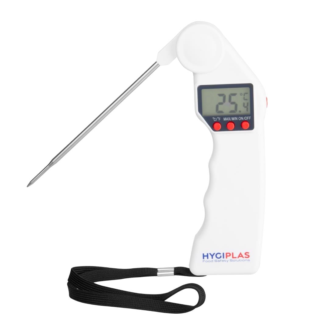 Hygiplas Easytemp kleurgecodeerde witte thermometer