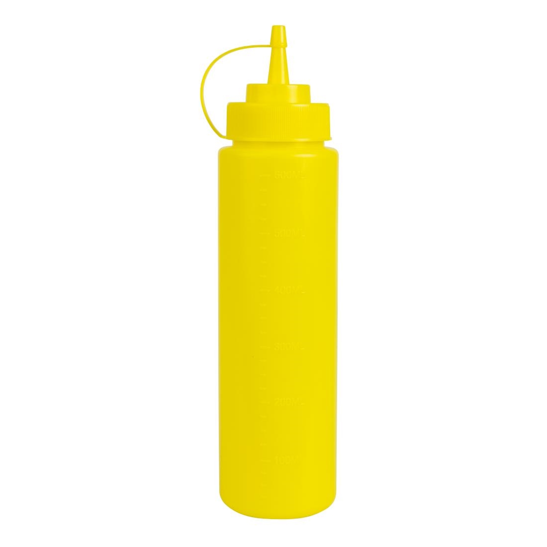 Vogue gele knijpfles voor saus 681ml