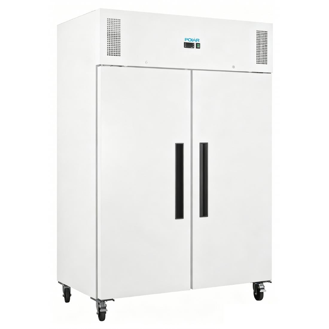 Armoire réfrigérée positive blanche Polar série G 2 portes 1 152L