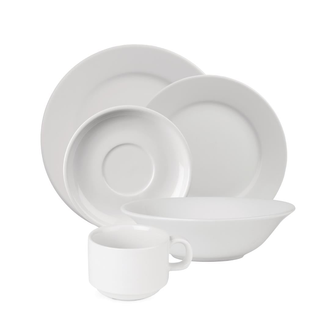 OFFRE SPÉCIALE lot de 24 ensembles composés de 5 pièces Athena Hotelware