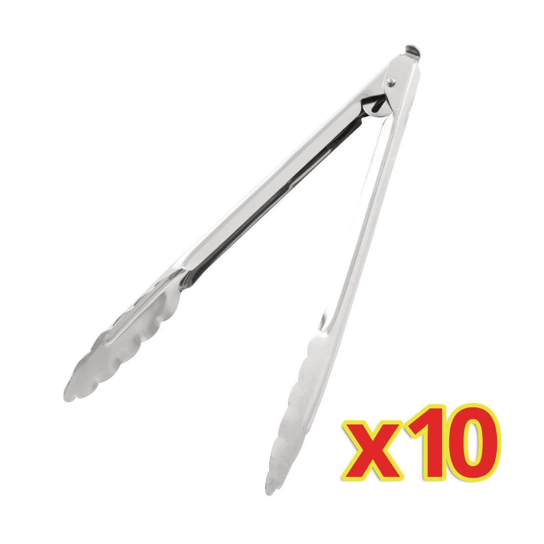 OFFRE GROS VOLUME Pinces de service Vogue 255mm (lot de 10)