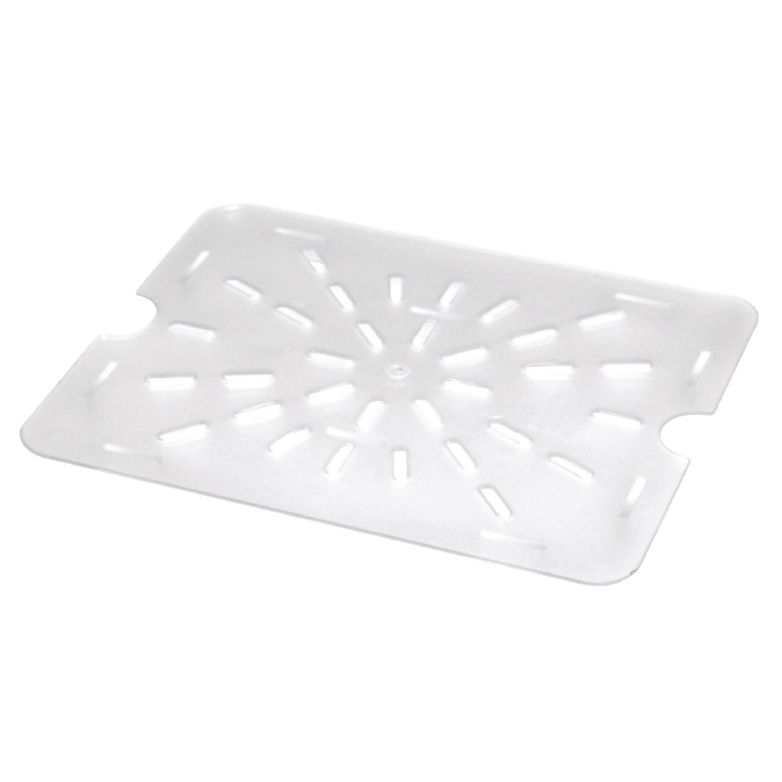 Vogue polycarbonaat lekrooster GN 1/2