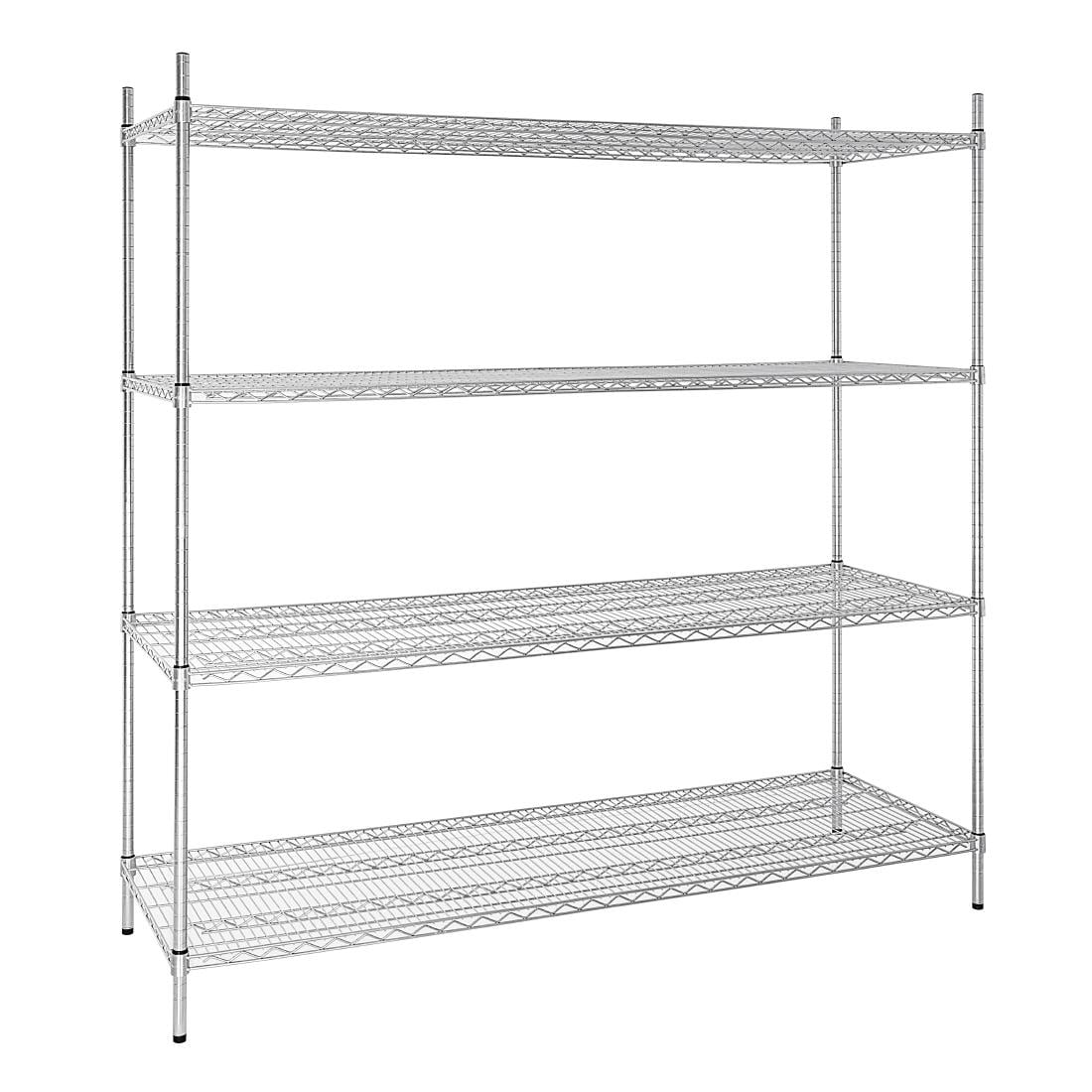 Étagère en kit 4 niveaux Vogue 1830 x 610mm