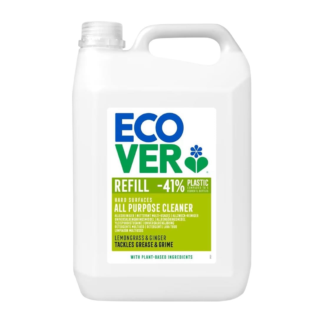 Nettoyant concentré tout usage à la citronnelle et au gingembre Ecover 5L
