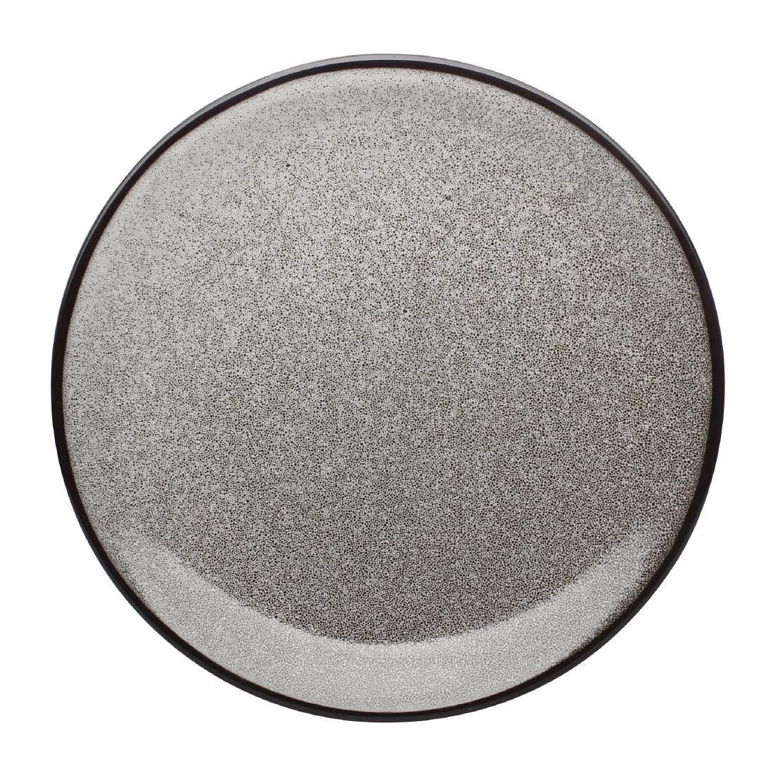 Assiettes plates rondes Olympia Mineral 280mm (lot de 4)