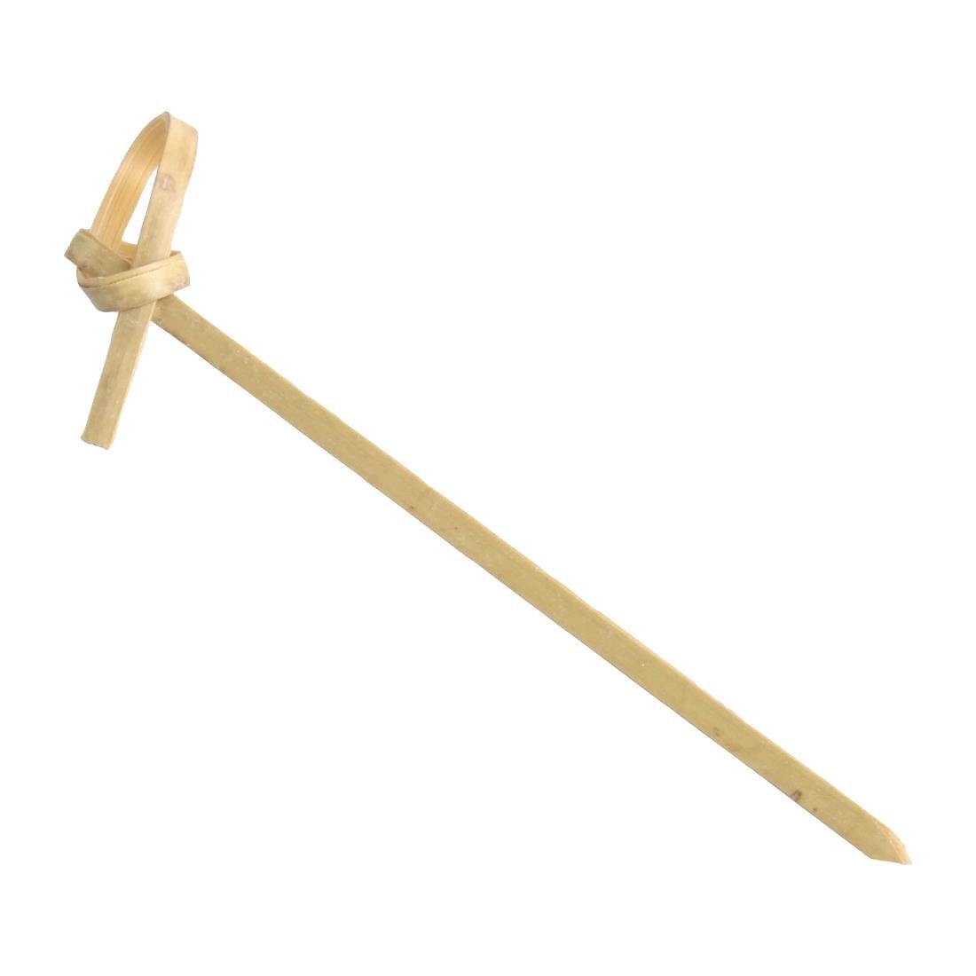 Piques boucles bambou Fiesta Compostable 90mm (lot de 100)