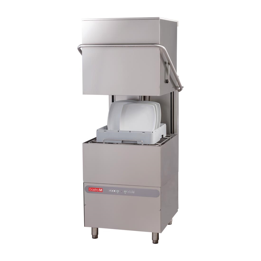 Lave-vaisselle à capot Maestro Gastro M 50x50 400V avec pompe de rinçage péristaltique et doseur détergent