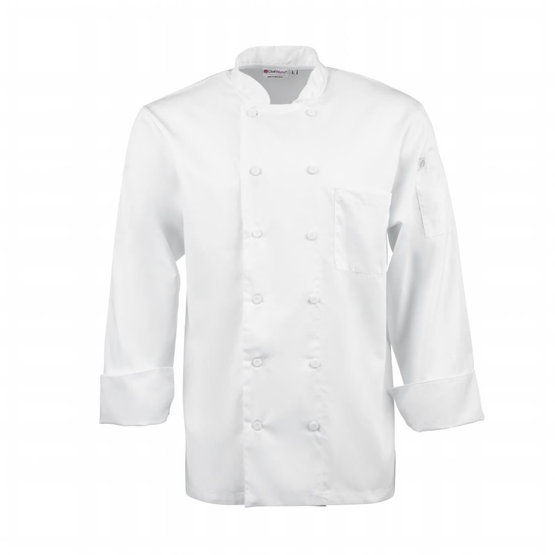Chef Works Calgary Cool Vent unisex koksbuis wit