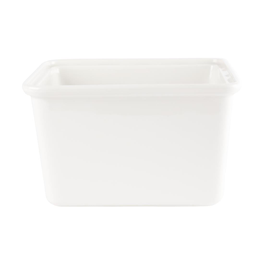 Churchill Counter Serve diepe ovenschalen 2L GN 1/6 (4 stuks)