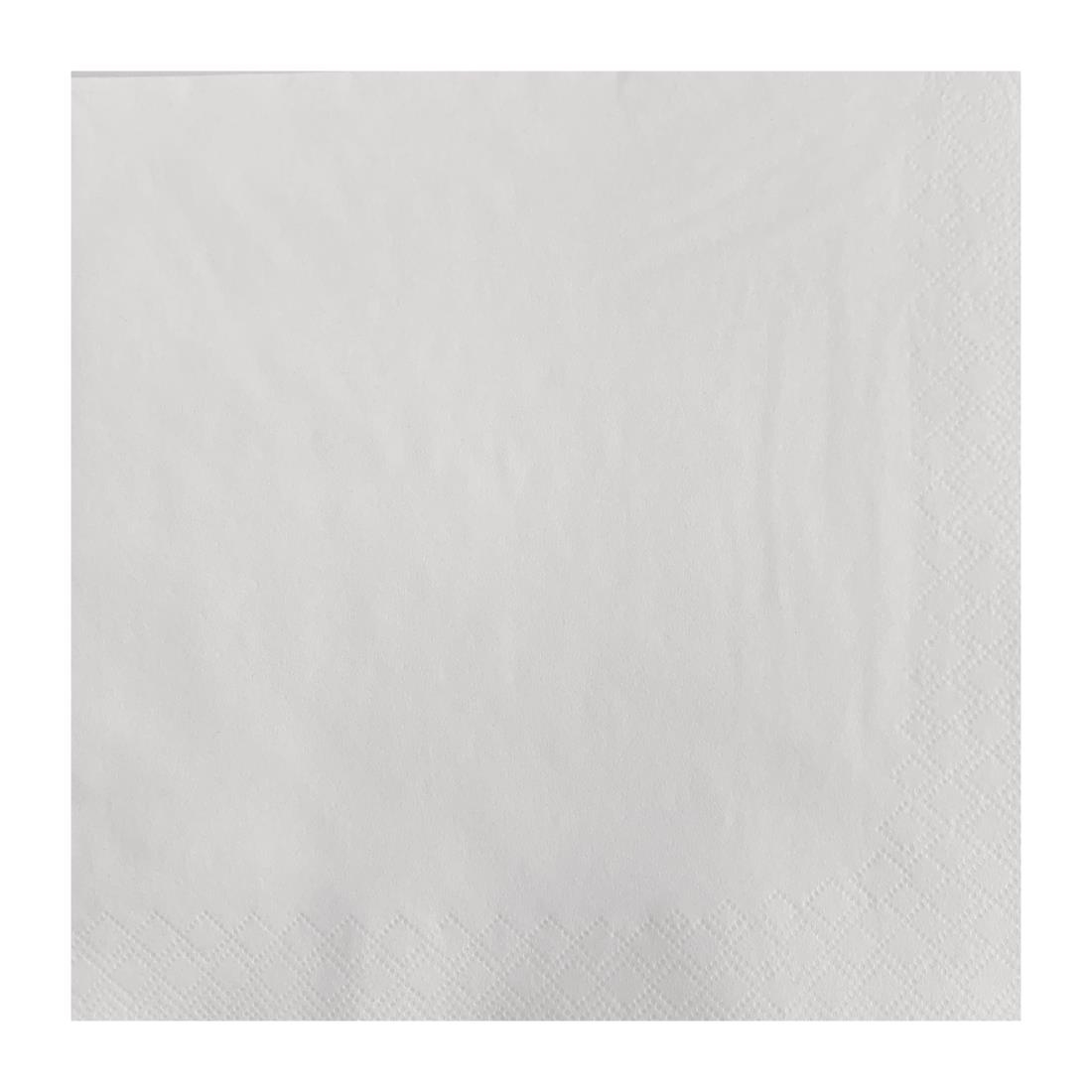 Serviettes en papier professionnelles blanches Fasana 400mm (Lot de 1000)