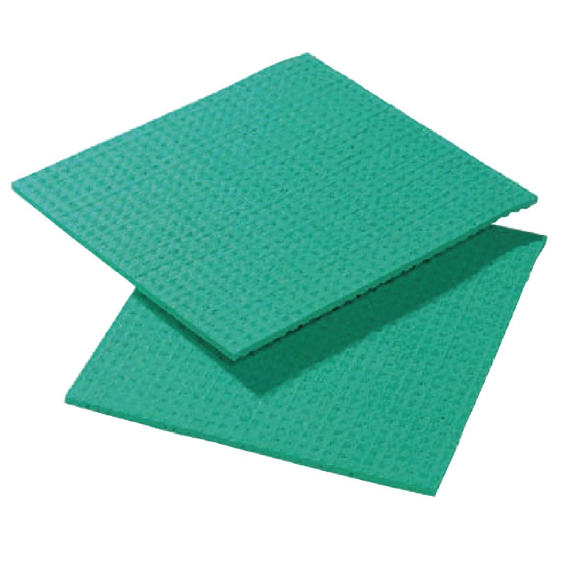 Lavettes Spongyl Spontex vertes (lot de 10)