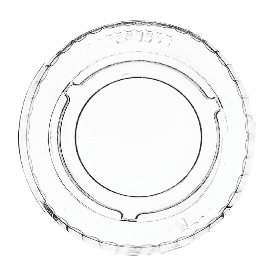 Couvercles compostables en PLA pour pots à sauce Vegware 28ml (lot de 5000)