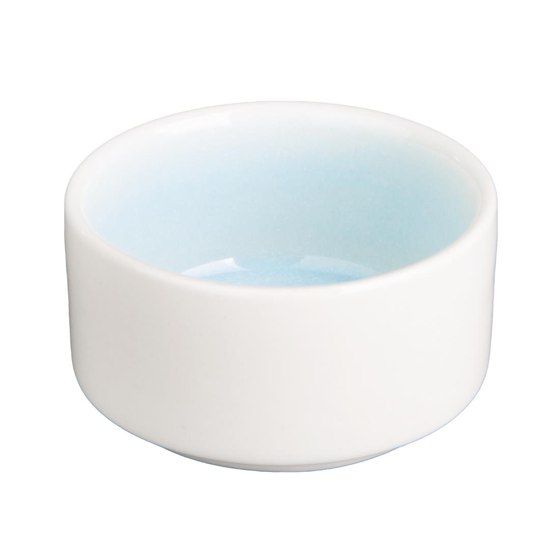 Pots À Sauce Olympia Fondant Bleus 70mm (Lot de 12)