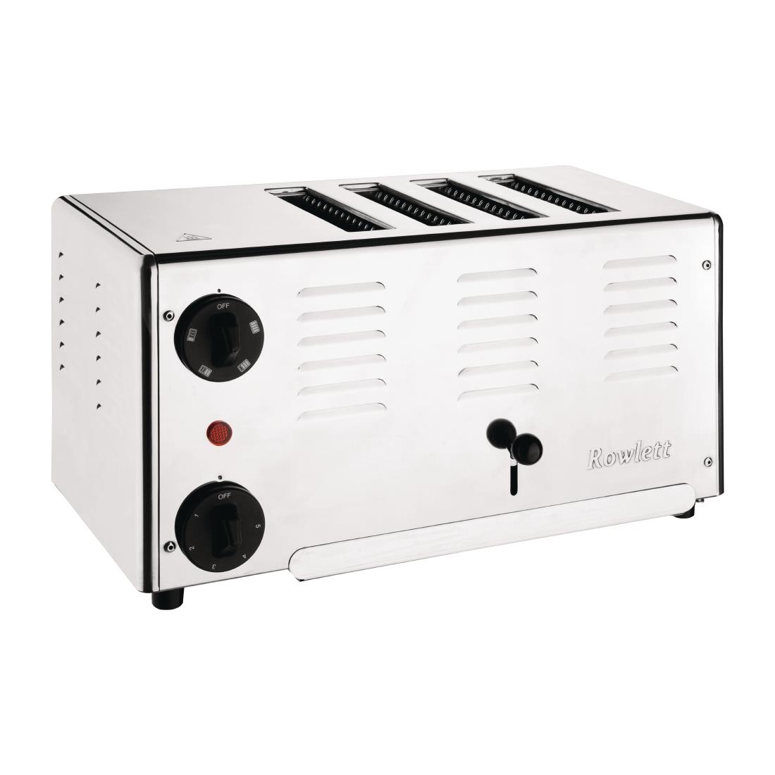 Grille-pain 4 fentes Rowlett Premier avec résistances DuraHeat supplémentaires