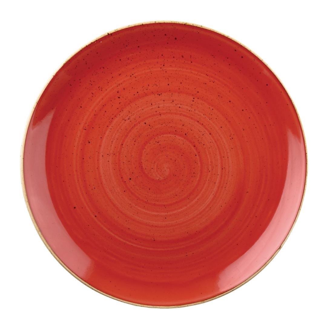 Churchill Stonecast Berry Red Evolve Coupe Bord