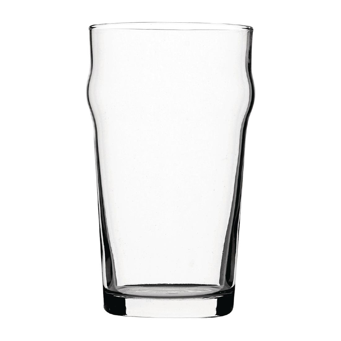 Utopia Nonic nucleated bierglazen 570ml CE gemarkeerd (48 stuks)