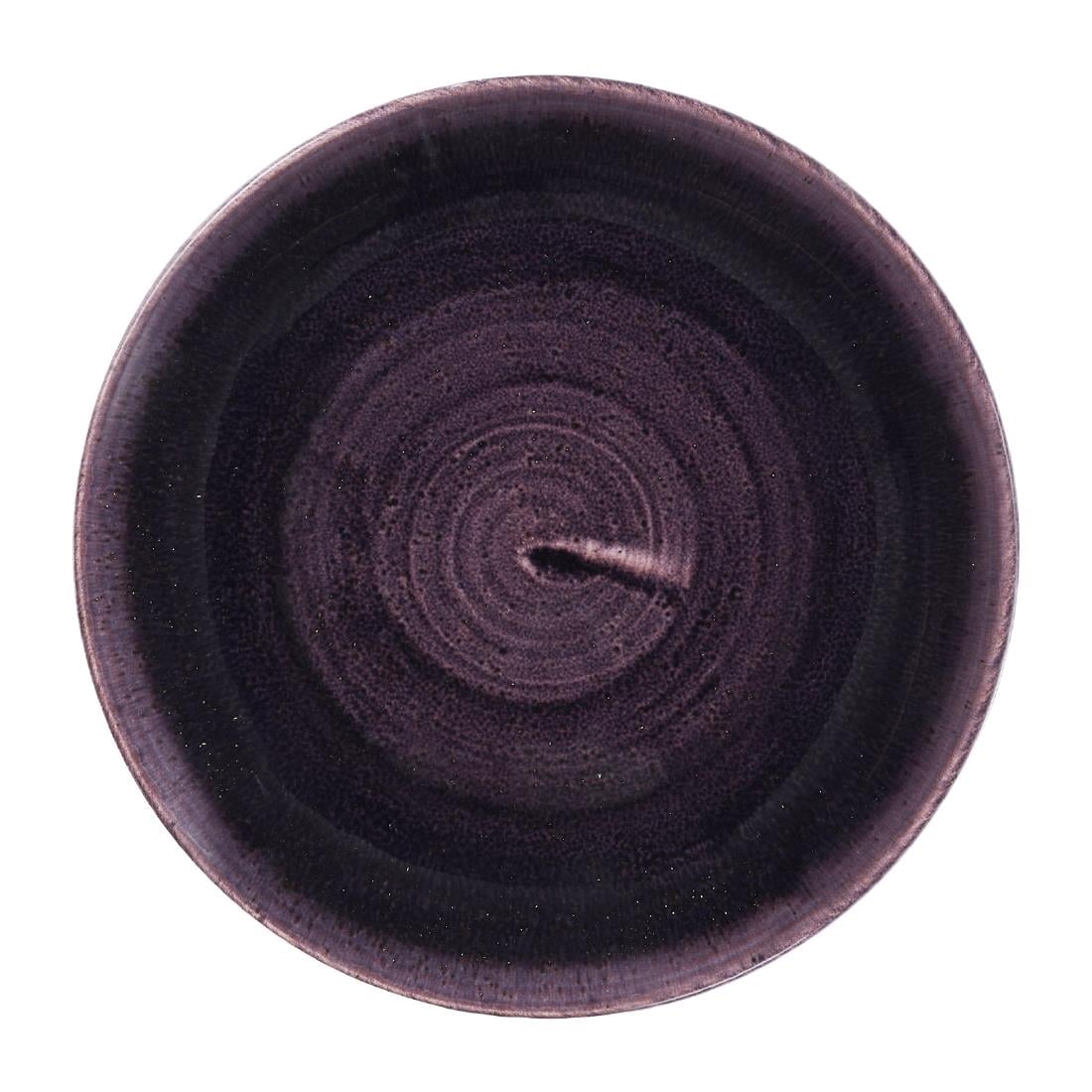 Churchill Stonecast Patina Cobalt Deep Purple Evolve Coupe Bord