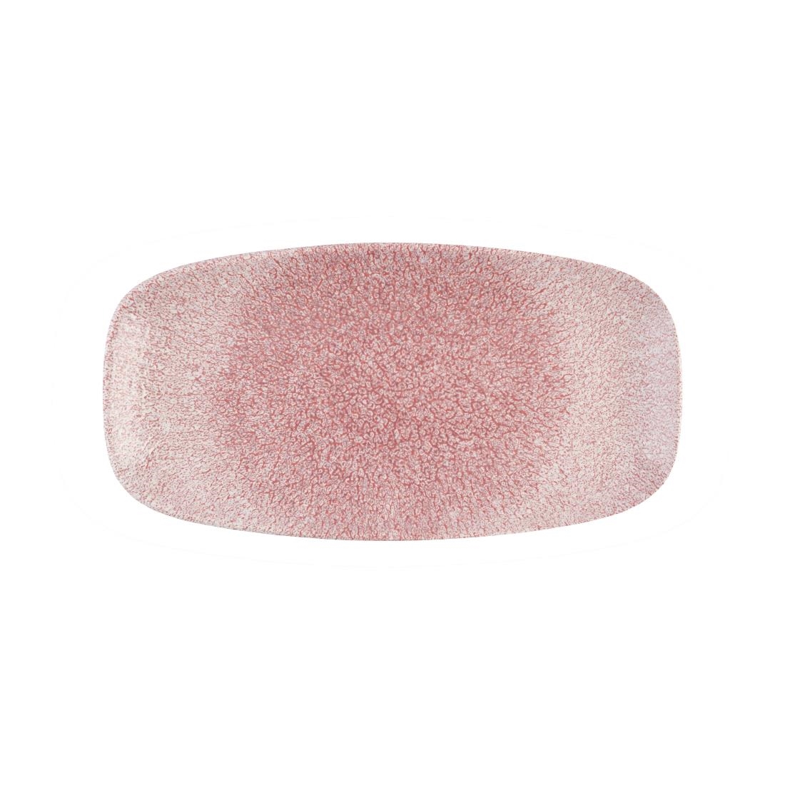 Churchill Raku Pink Quartz Chefs Ovaal Bord 29.8 x 15.2cm (12 stuks)