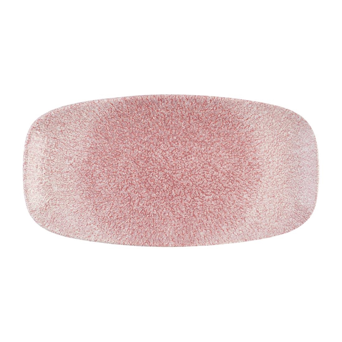 Churchill Raku Pink Quartz Chefs Ovaal Bord 35.2 x 18.7cm (6 stuks)