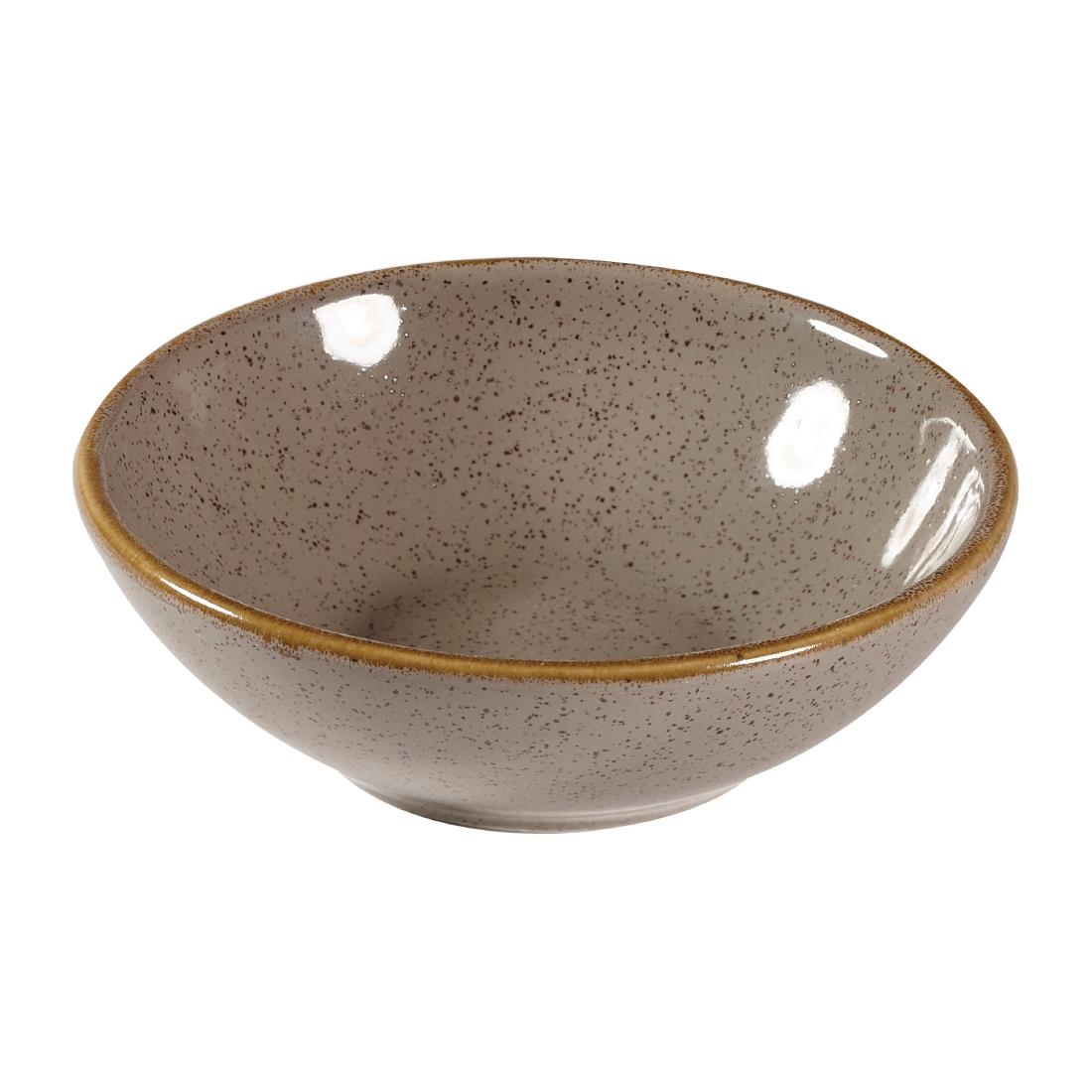 Churchill Stonecast Grey Ondiepe Kom
