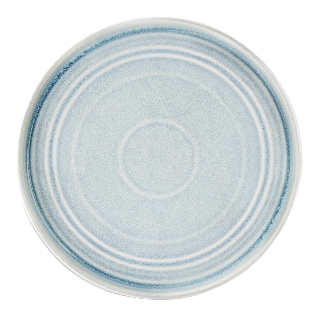 Olympia Cavolo Plat Rond Bord IJsblauw 27cm (4 Stuks)