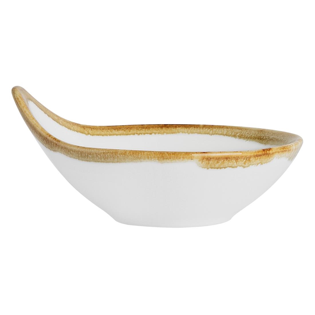 Pots à sauce ronds couleur craie Olympia Kiln 100mm 70ml (lot de 12)
