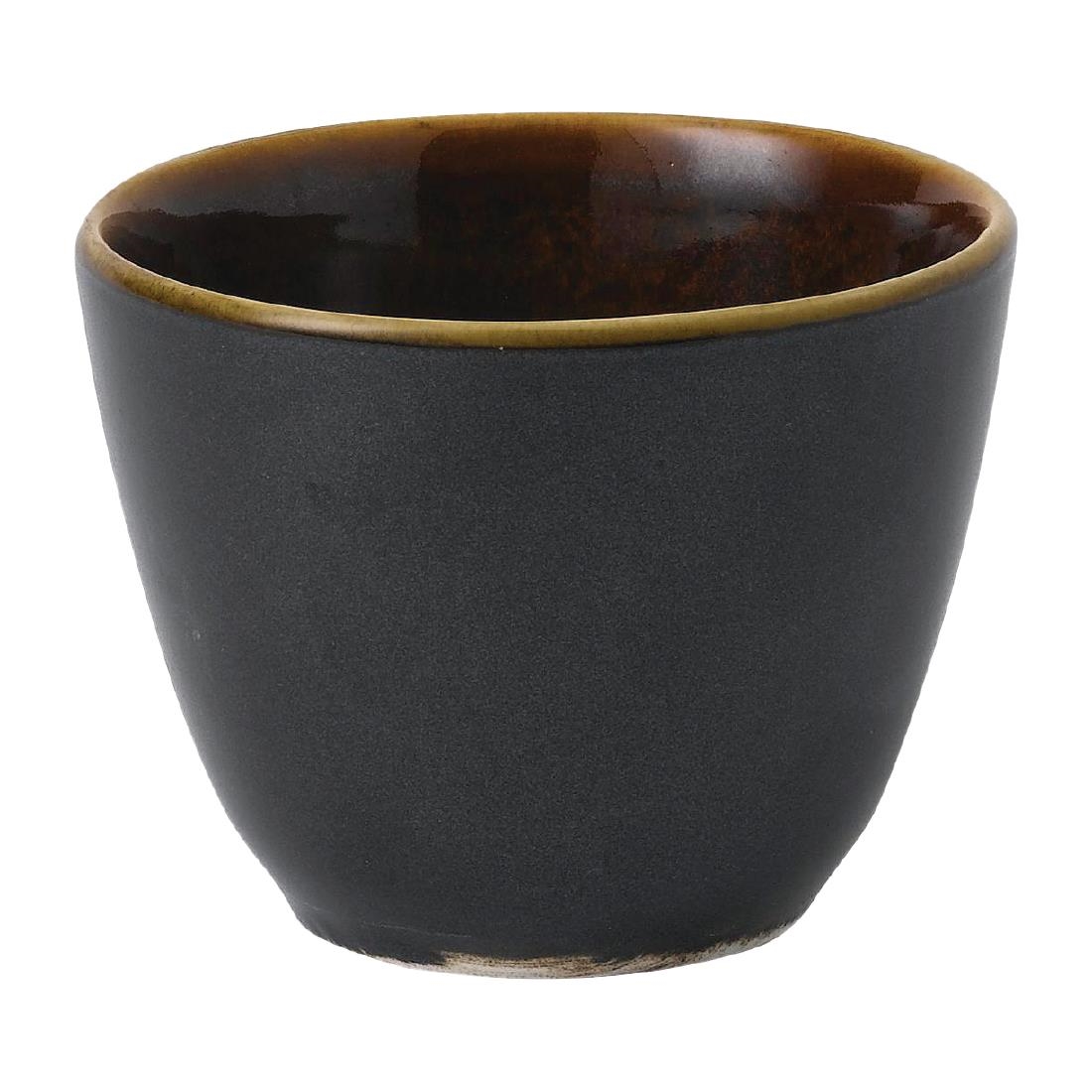 Churchill Super Vitrified Nourish Black Onyx Two Tone Mokken 291ml (12 stuks)