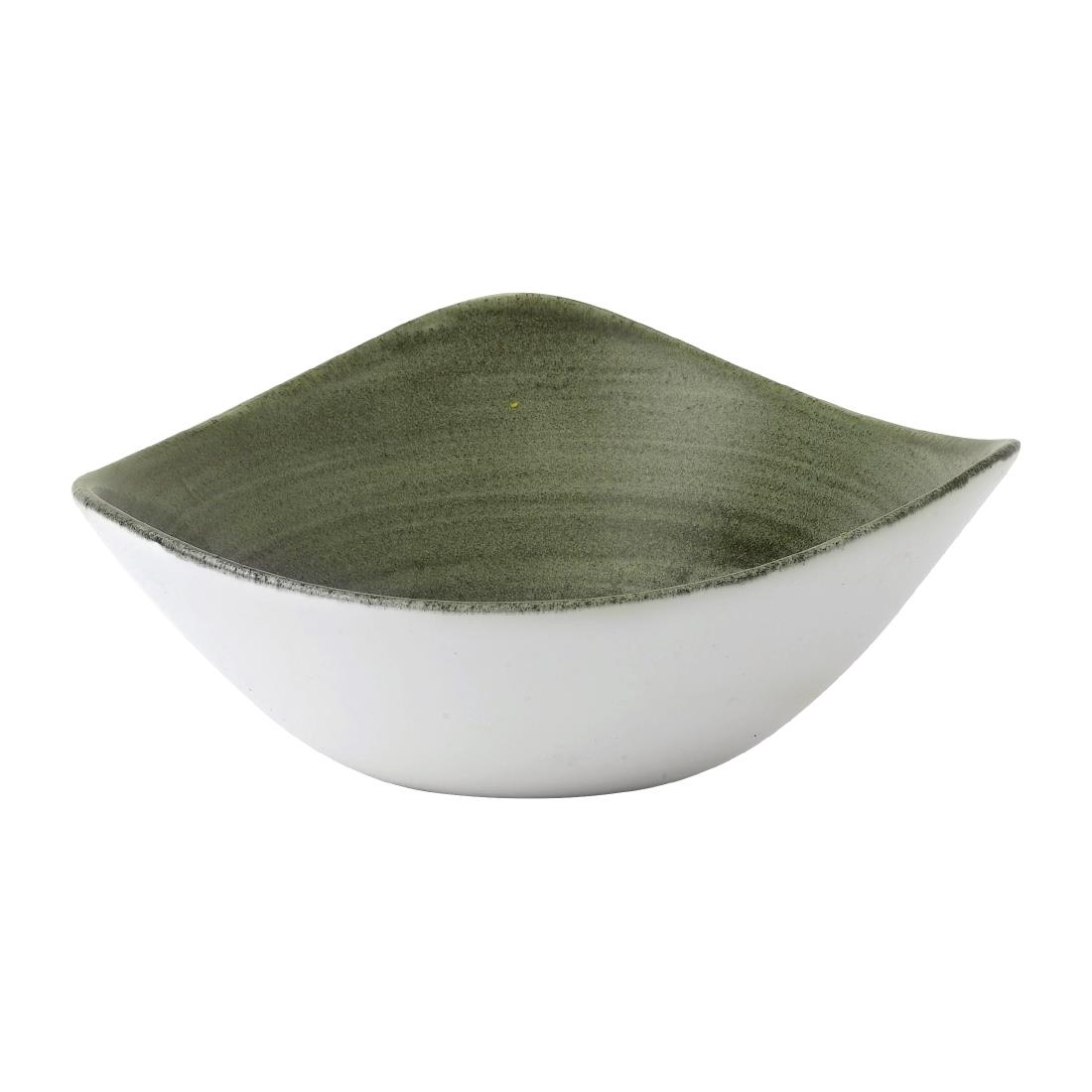 Churchill Stonecast Patina Burnished Green Lotus Kom