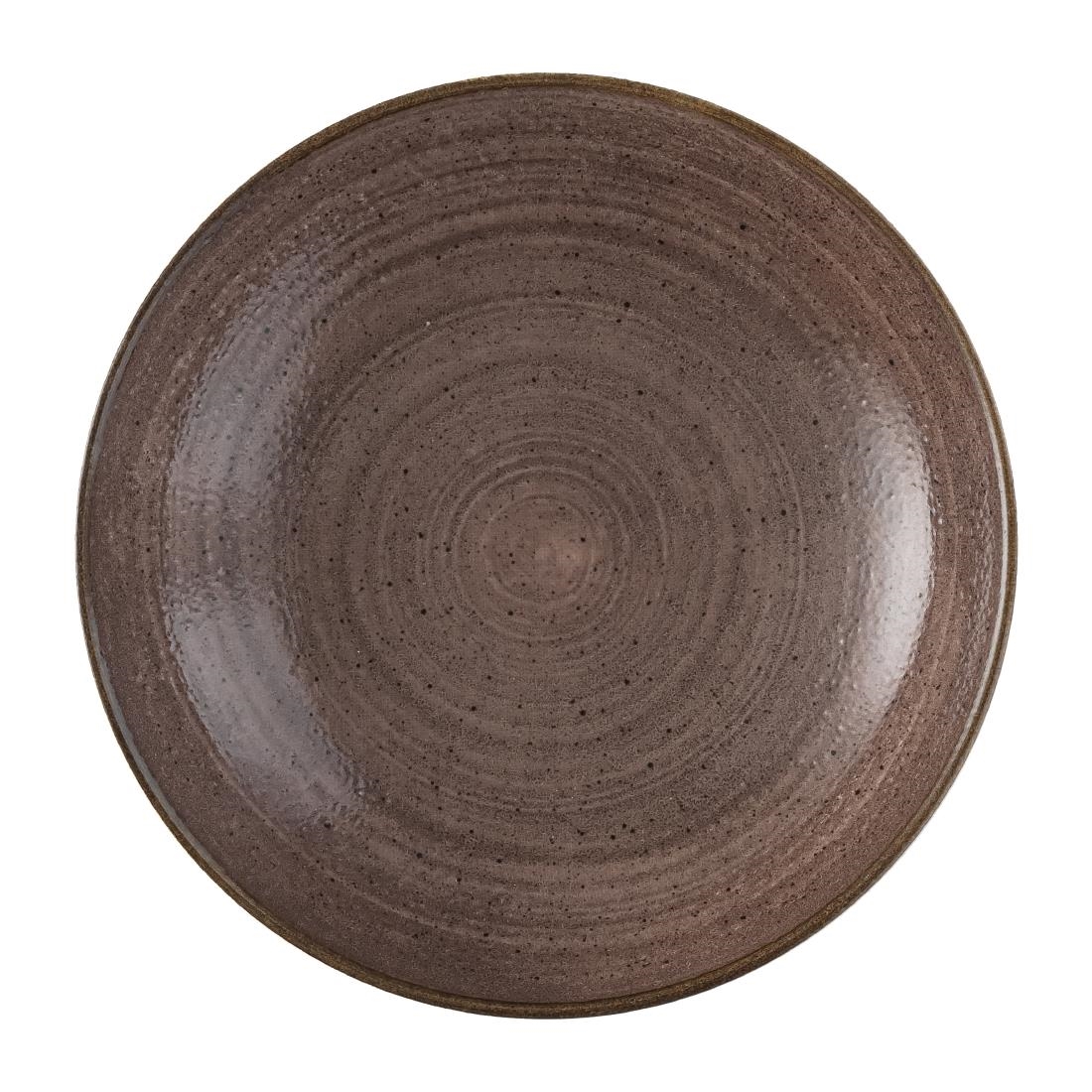 Churchill Stonecast Raw Evolve Brown Coupe Schalen 248mm (12 stuks)