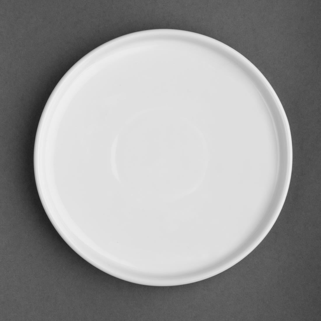 Olympia Whiteware platte ronde borden