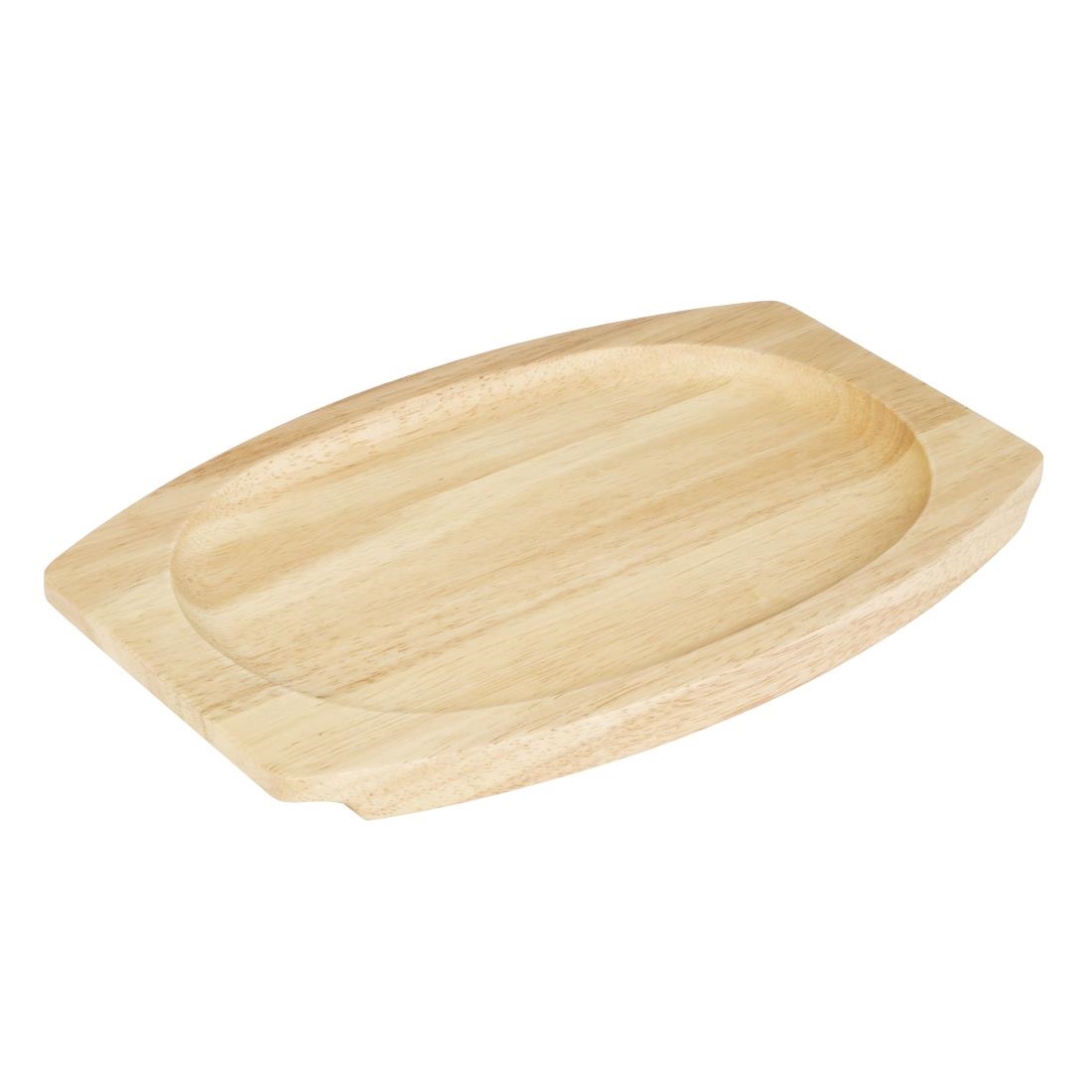 Olympia Hevea Bord voor Gietijzer Ovale Sizzler 335X205mm