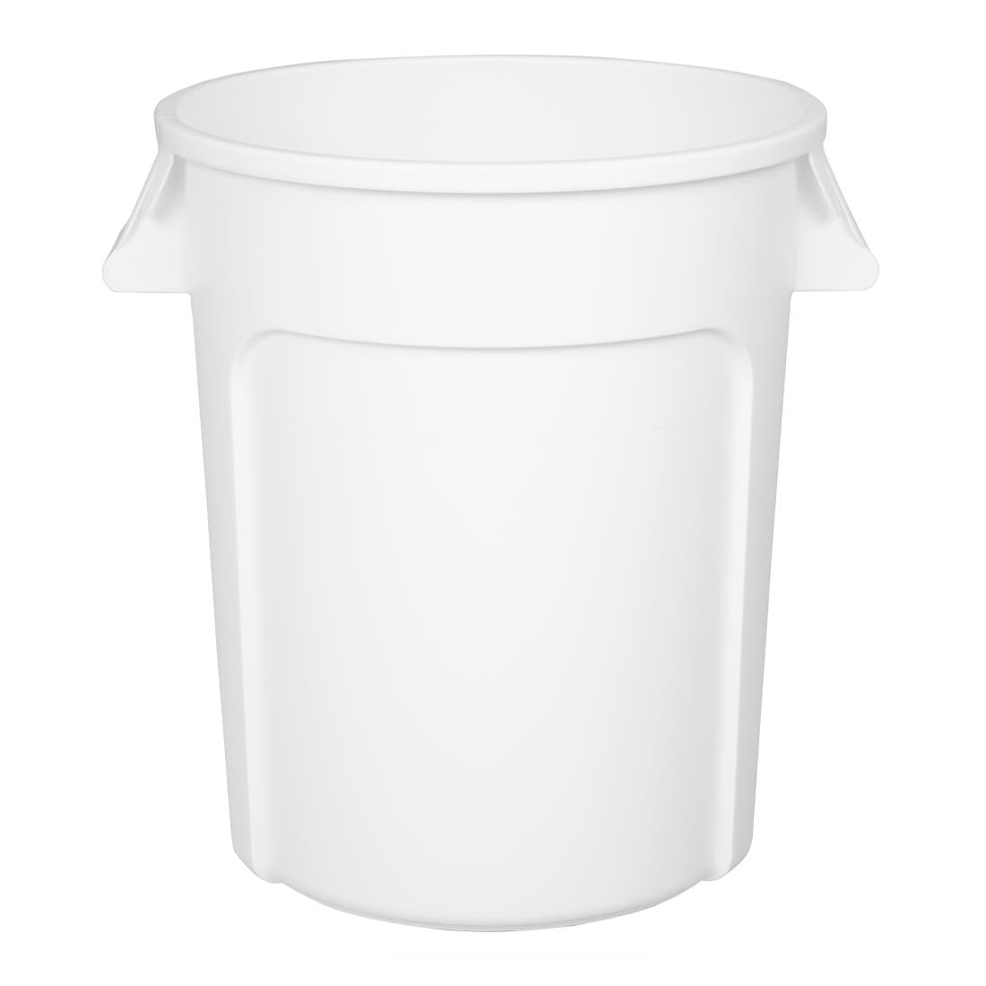 Conteneur en polypropylène rond blanc Vogue 76L