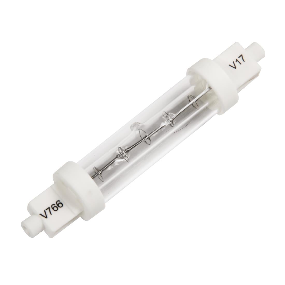 Ampoule à quartz infrarouge gainée R7 118mm 200W