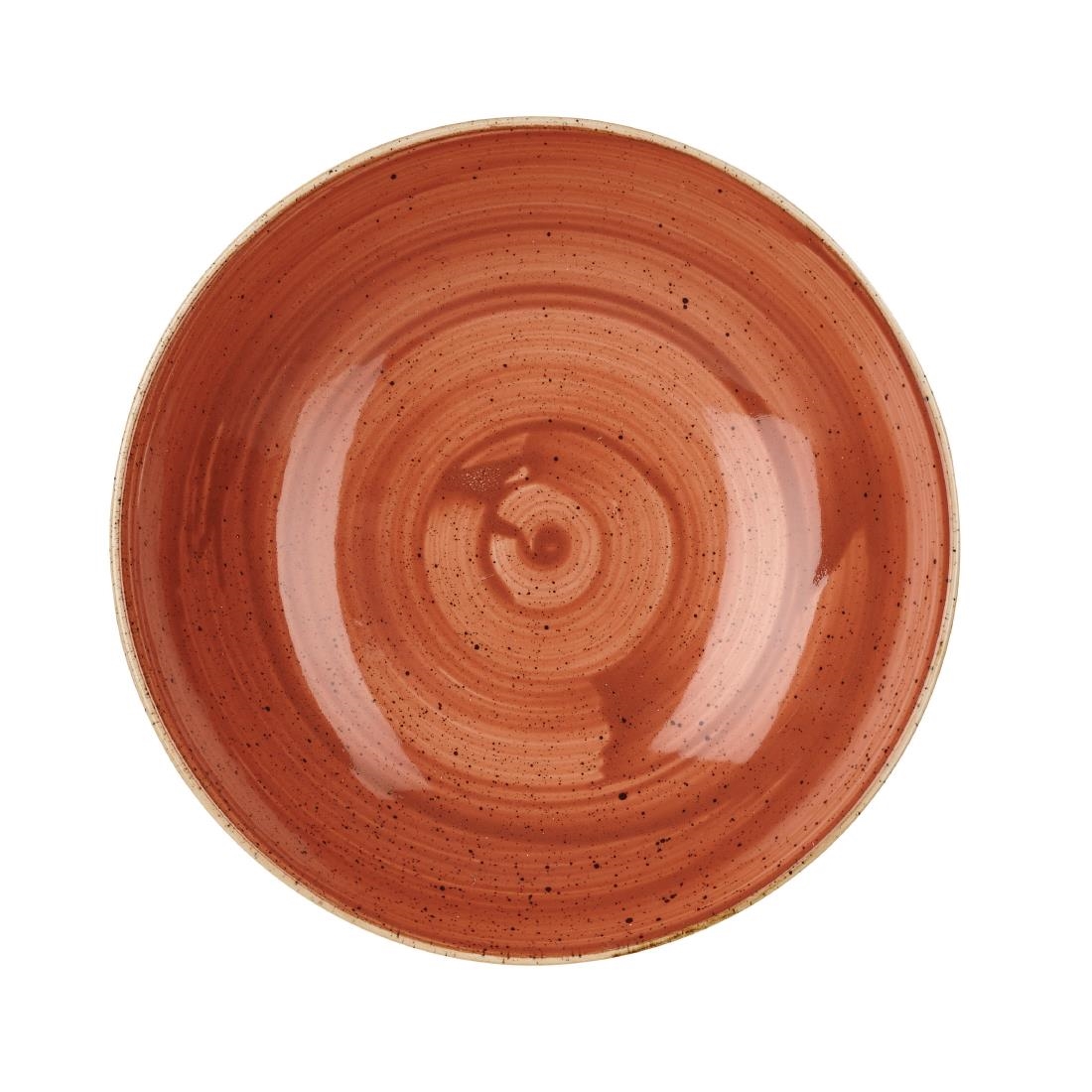 Churchill Stonecast Spiced Orange Coupe Kom 18.2cm (12 stuks)