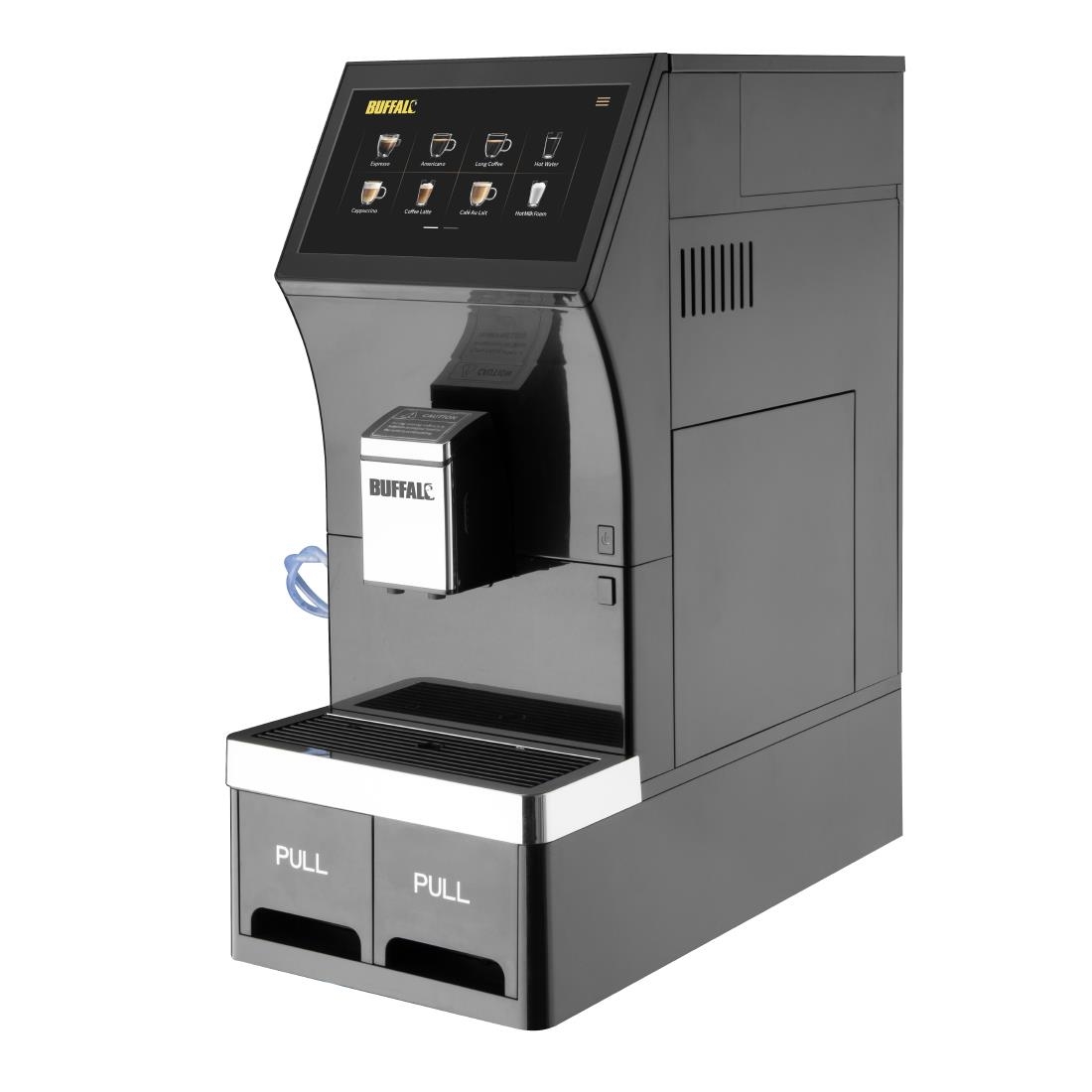 Machine à café du grain à la tasse Buffalo avec grand écran tactile