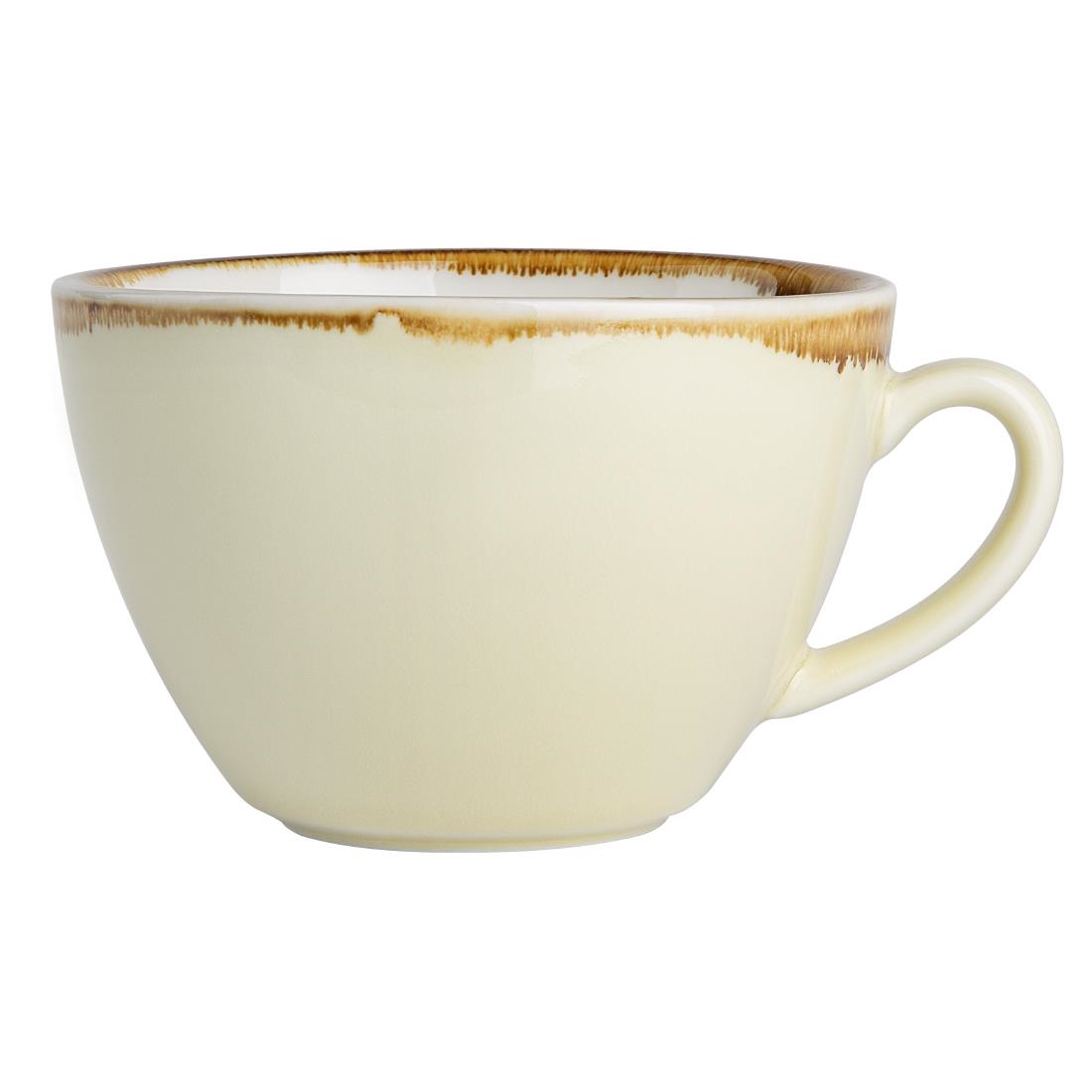 Olympia Kiln cappuccinokoppen zandkleurig 340ml (6 stuks)