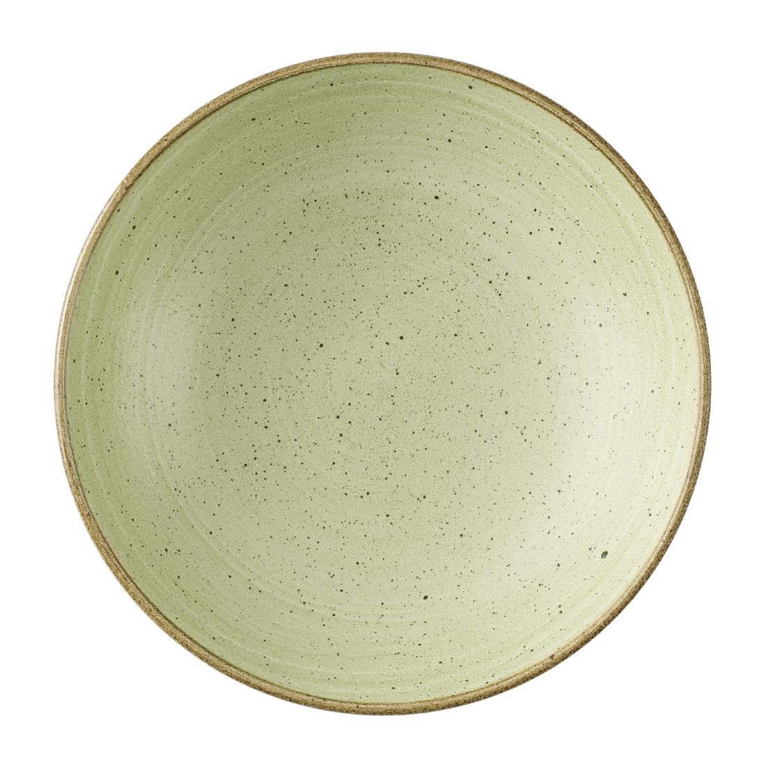 Churchill Stonecast Raw Green Coupe Schalen 184mm (12 stuks)