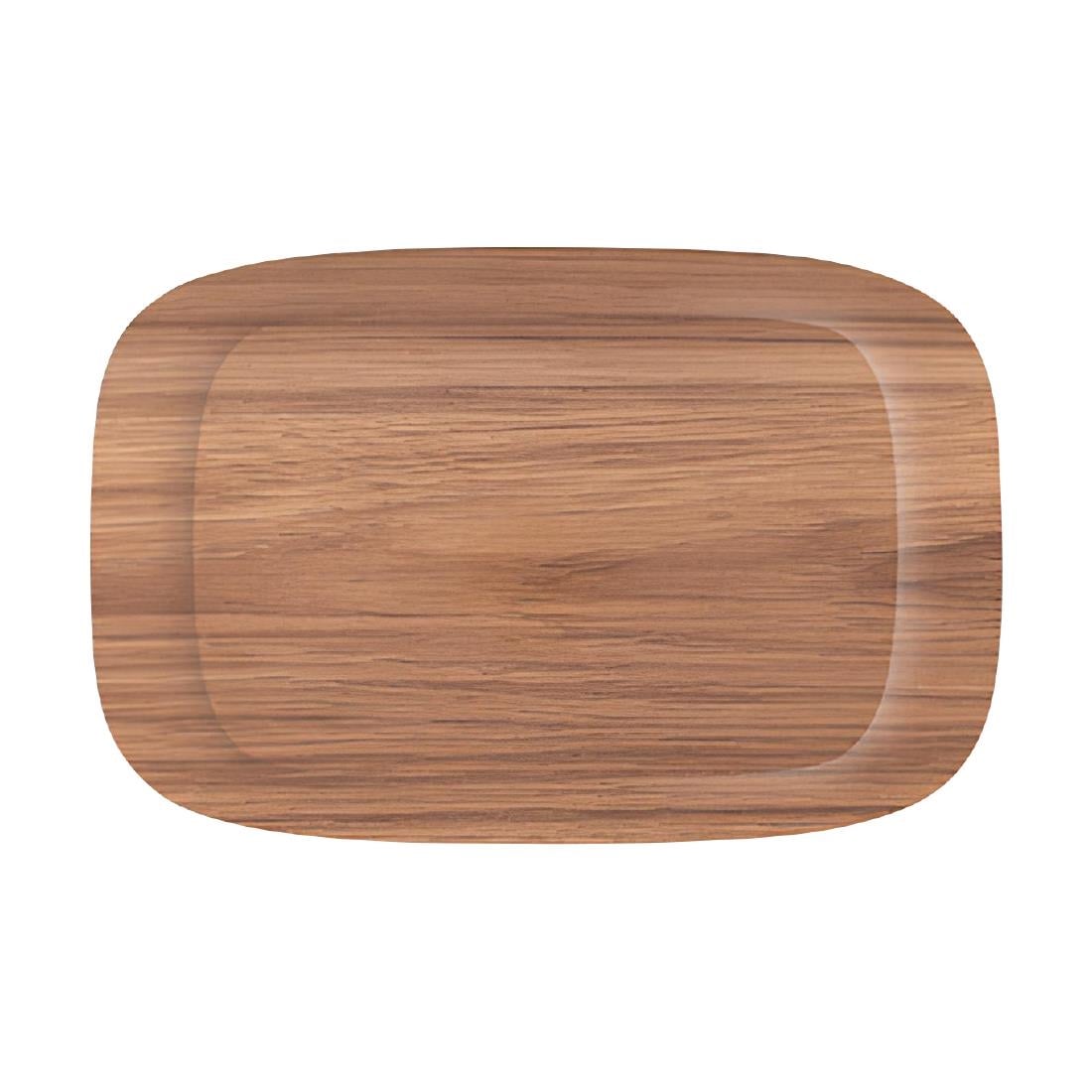 Plateaux Roltex Craft FSC® Mix Alpha 32 x 21 cm bois d'olivier (lot de 25)