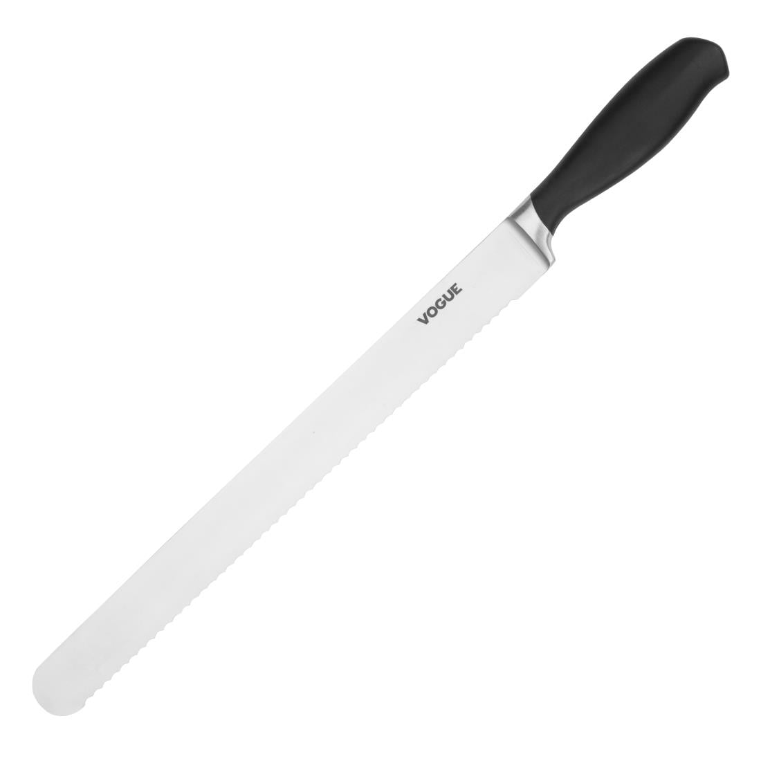 Couteau à trancher dentelé Soft Grip Vogue 30cm
